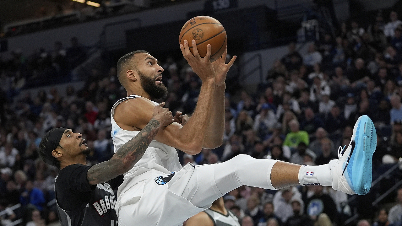 篮网力克热火，戈贝尔统治全场