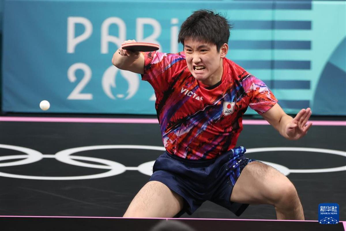 日本队绝杀奥地利队,张本智和高光表现 日本队绝杀奥地利队,张本智和高光表现