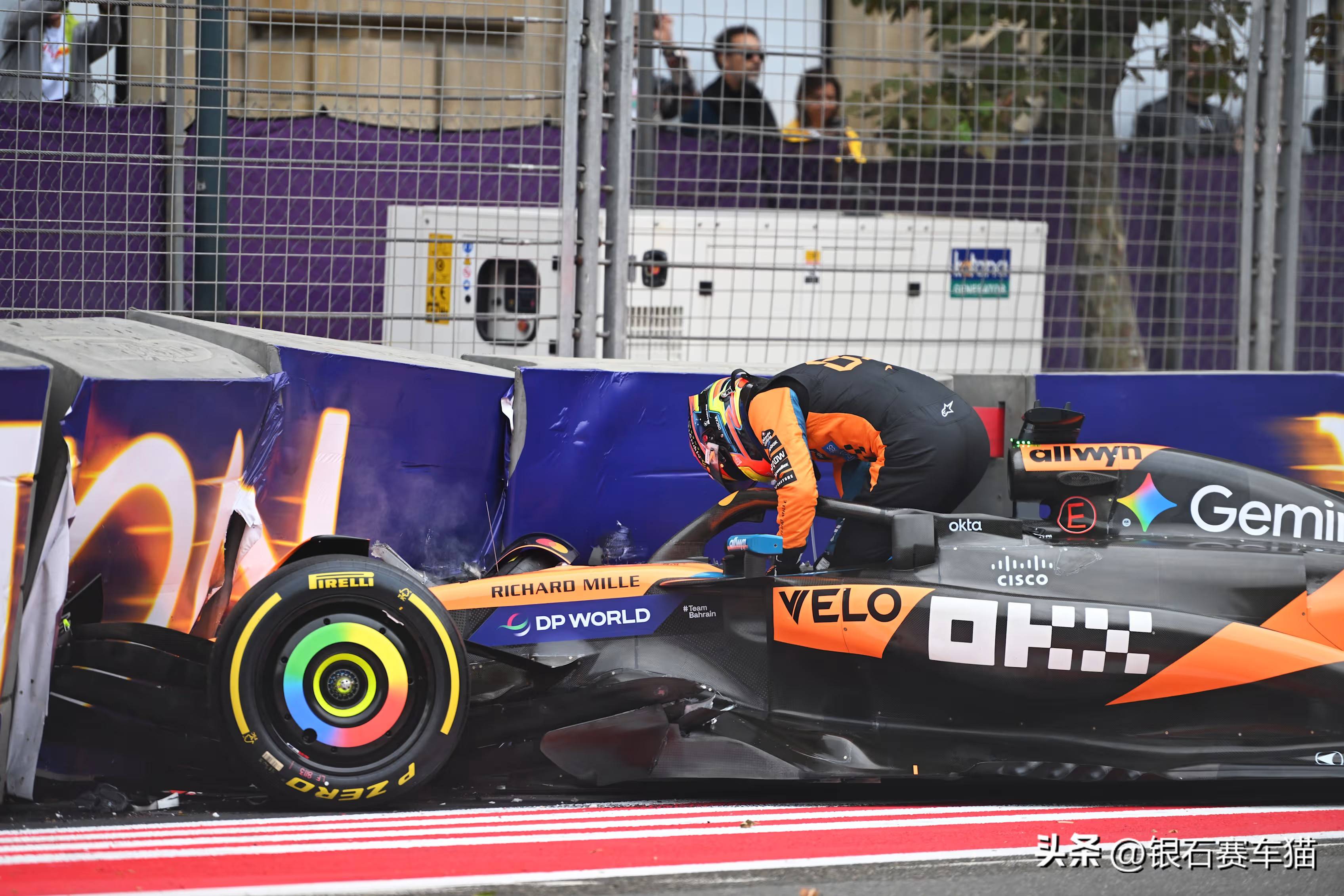 迈凯伦完胜哈斯车队，诺里斯扛起全队