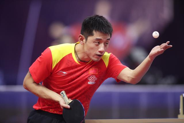 中国队鏖战法国队，张继科扛起全队