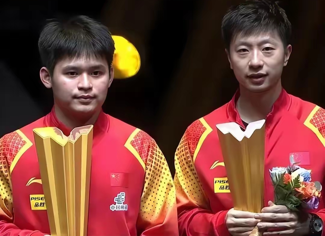 中国乒乓球队强势日本乒乓球队，马龙制霸全场